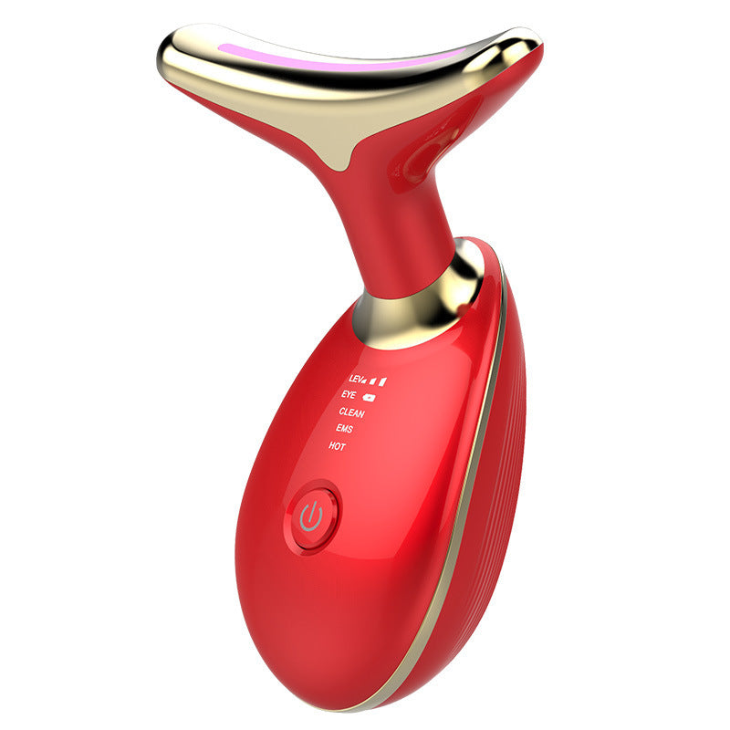 EMS Thermal Neck Lifting and Tightening Massager Electric Microcurrent Wrinkle Remover