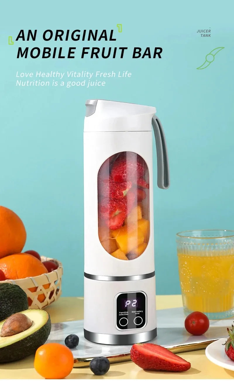 USB Rechargeable Blender Ice Crusher for Shakes and Smoothies Juicer Cup