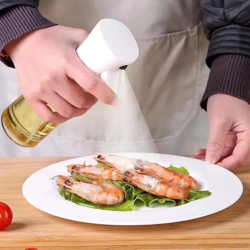 Oil Spray for Cooking—Oil Dispenser Mist Sprayer Bottle for kitchen Accessories