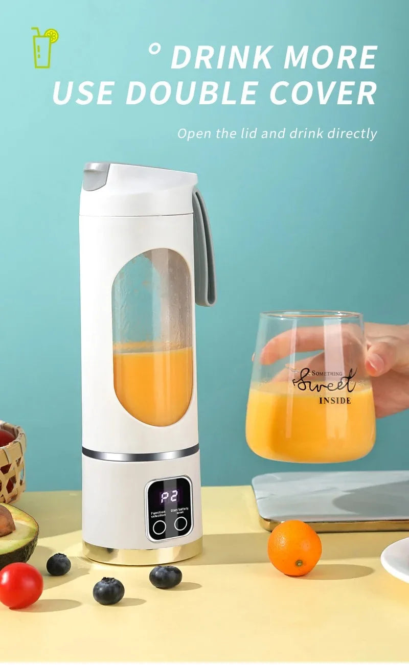 USB Rechargeable Blender Ice Crusher for Shakes and Smoothies Juicer Cup