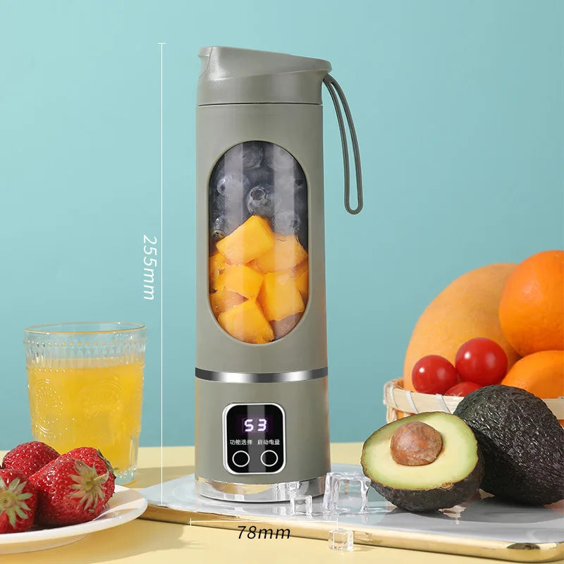 USB Rechargeable Blender Ice Crusher for Shakes and Smoothies Juicer Cup