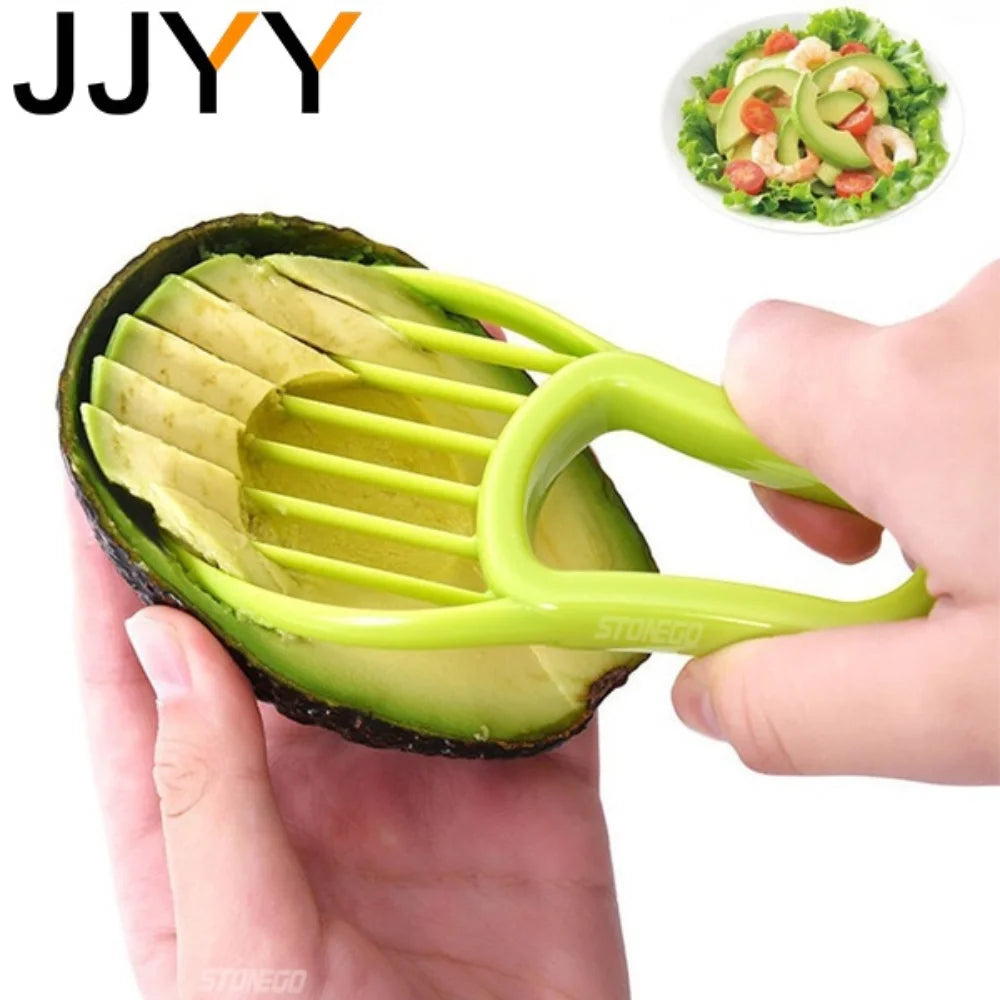 Fruit Peeler Cutter Pulp Separator Plastic Knife 3 In 1 Kitchen Vegetable Tools