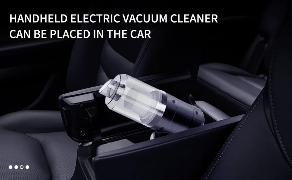 Handheld Vacuum Cleaner for Car and Home