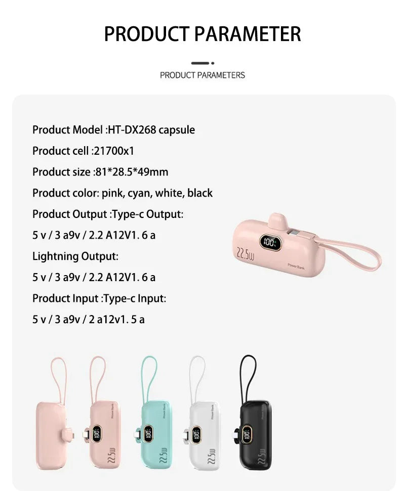 Xiaomi portable fast charging power bank