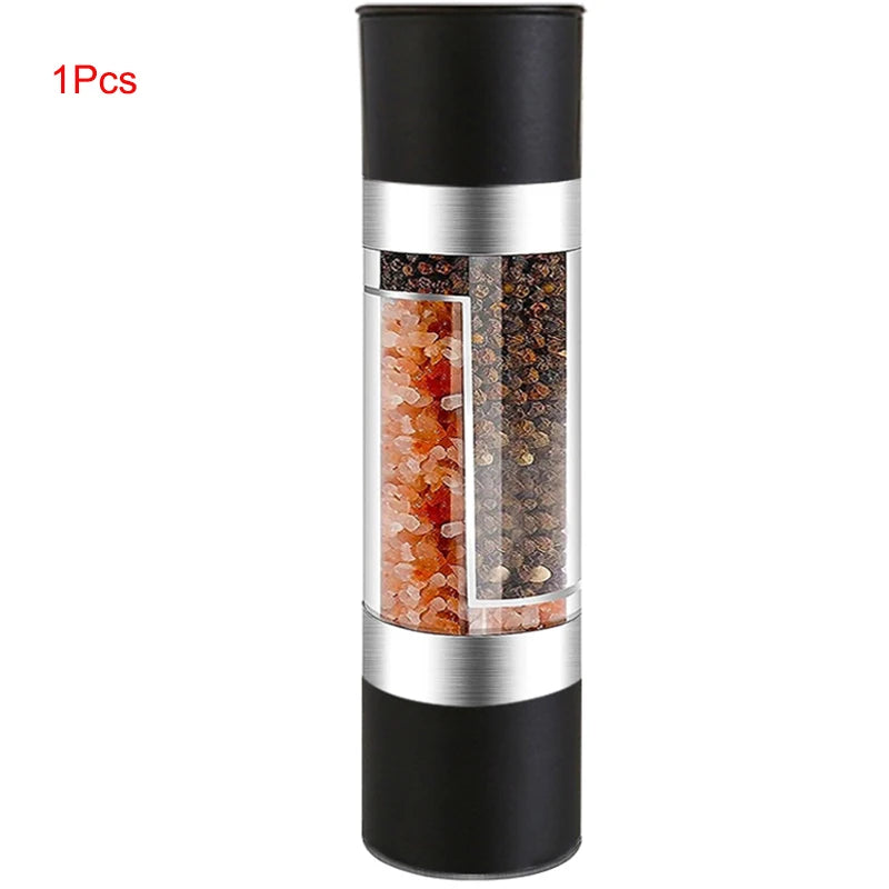 Salt and Pepper Grinder 2 in 1 Manual Stainless Steel