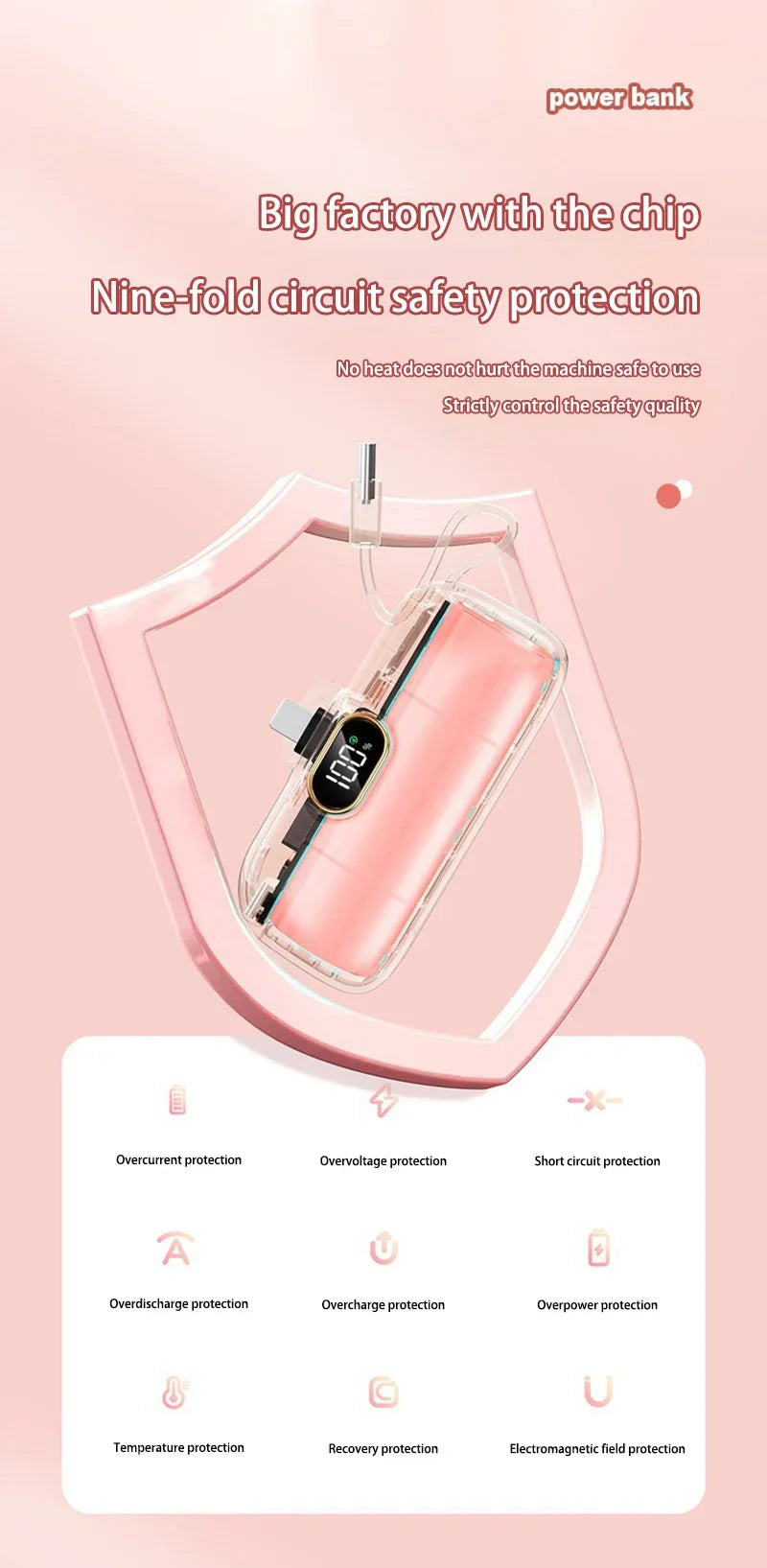 Xiaomi portable fast charging power bank