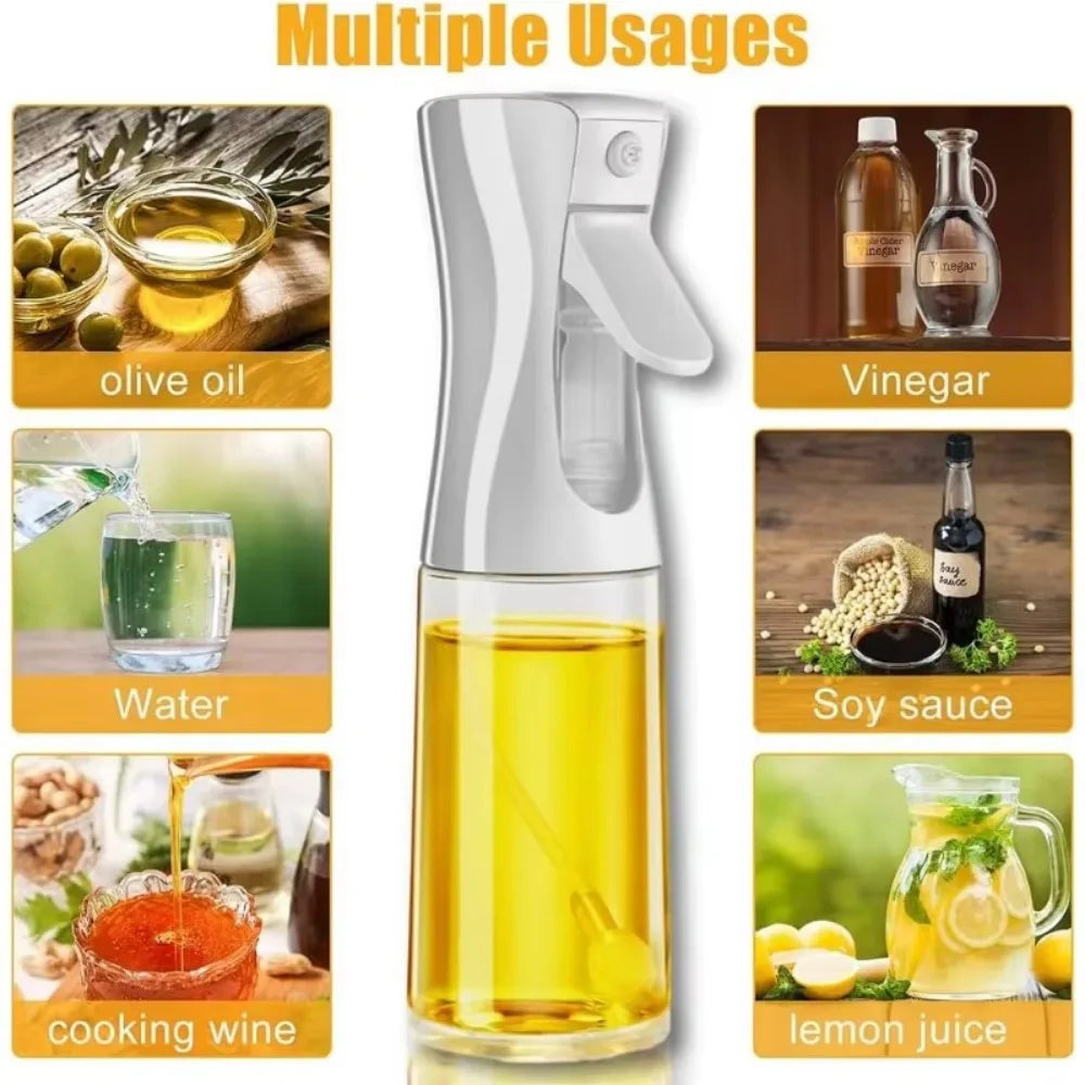 Oil Spray for Cooking—Oil Dispenser Mist Sprayer Bottle for kitchen Accessories
