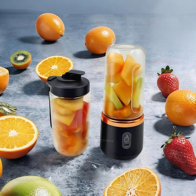 USB Rechargeable Wireless Juice Extractor for Smoothies Travel Compact