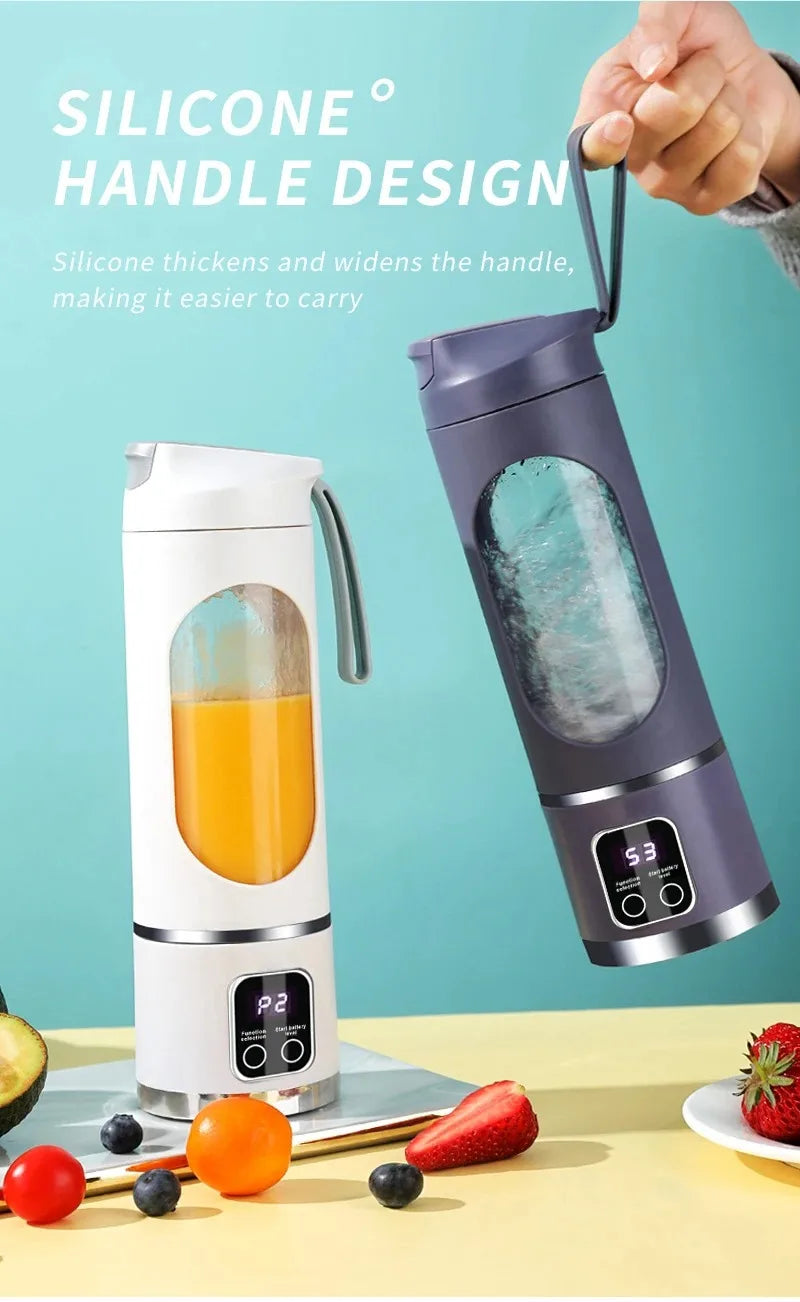 USB Rechargeable Blender Ice Crusher for Shakes and Smoothies Juicer Cup