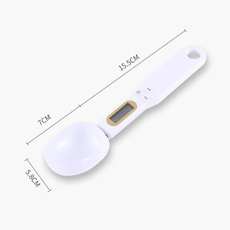 Mini Weight Measure Spoon with Digital Food Scale 0.1-500g