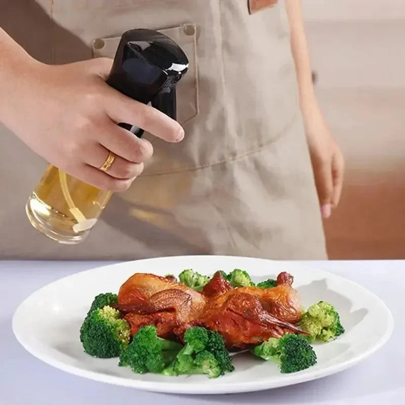 Oil Spray for Cooking—Oil Dispenser Mist Sprayer Bottle for kitchen Accessories
