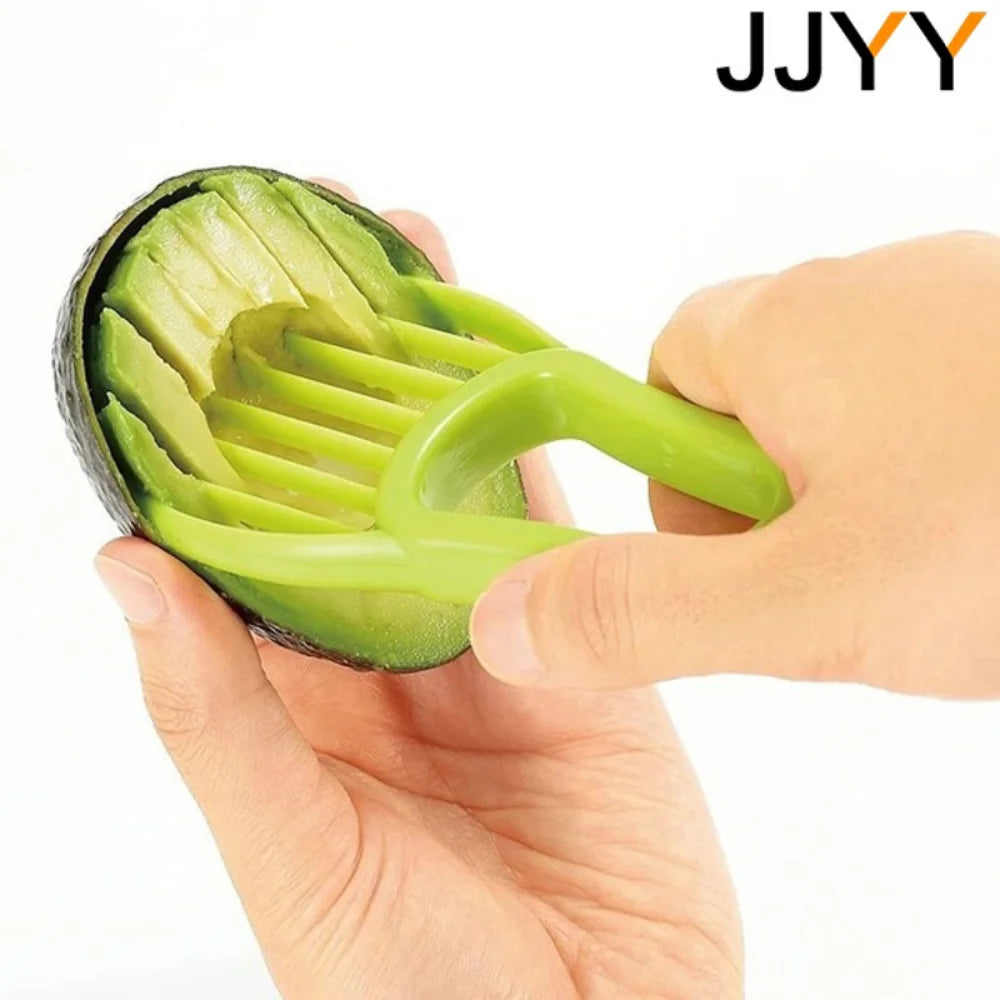 Fruit Peeler Cutter Pulp Separator Plastic Knife 3 In 1 Kitchen Vegetable Tools