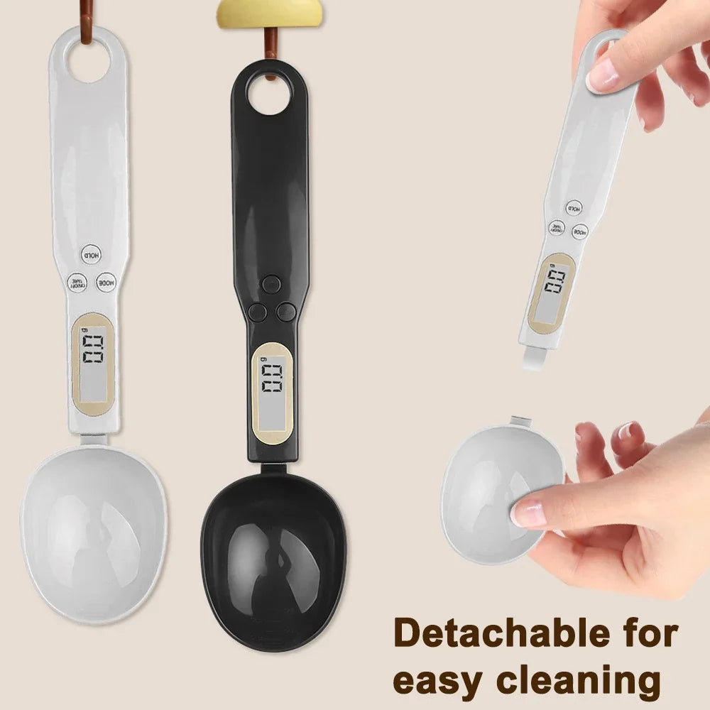 Mini Weight Measure Spoon with Digital Food Scale 0.1-500g