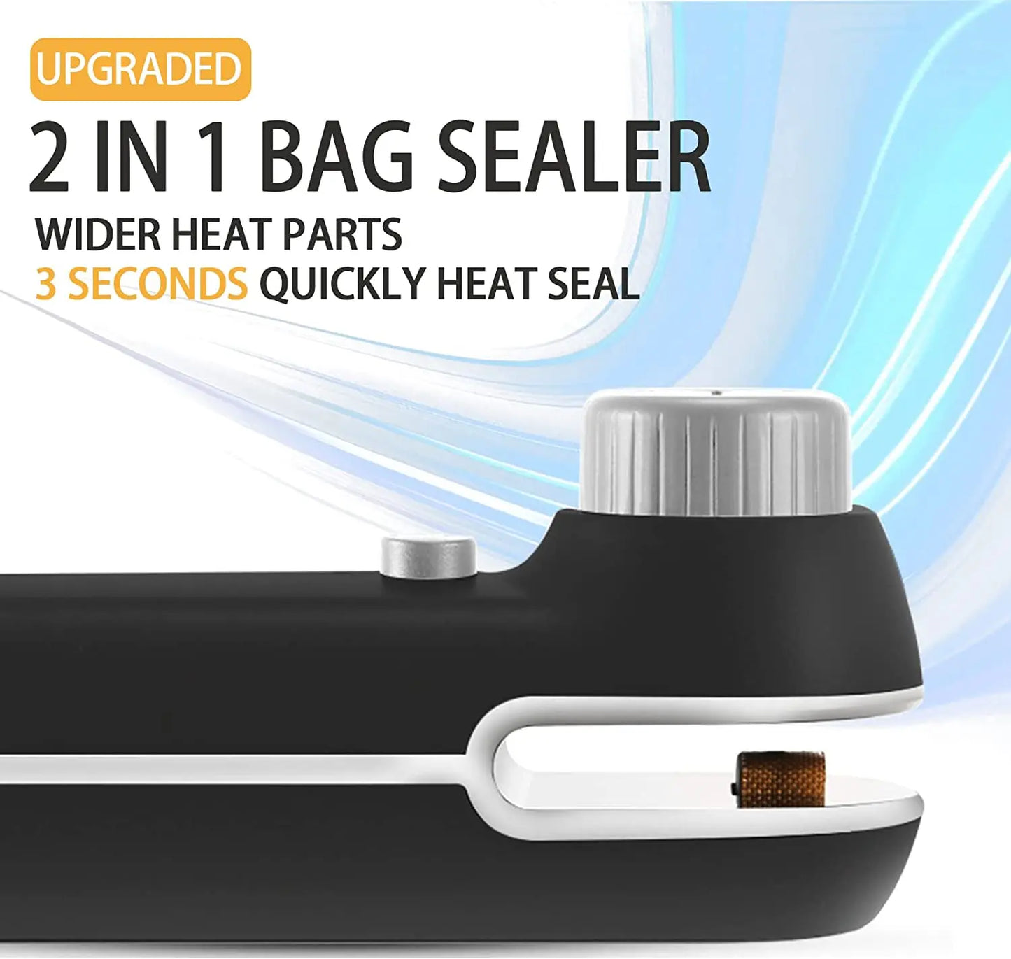 Mini Bag Heat Sealer – Handheld USB Food & Snack Sealer Clip for Storage Bags