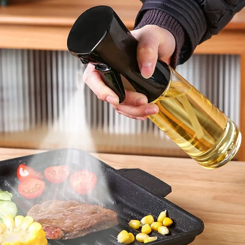Oil Spray for Cooking—Oil Dispenser Mist Sprayer Bottle for kitchen Accessories