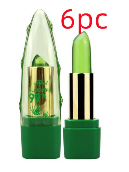 Aloe Vera Gel Color Changing Lipstick Gloss Moisturizer Anti-drying