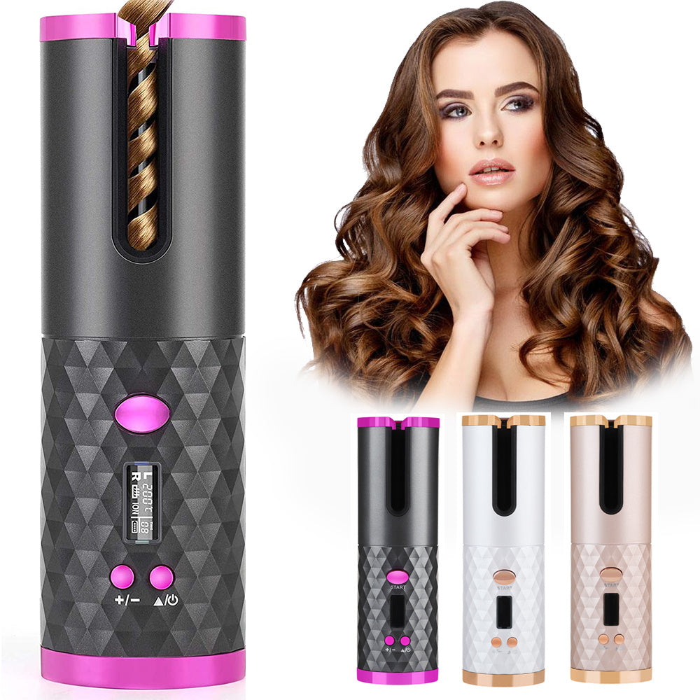 Rechargeable Automatic Women Hair Curler