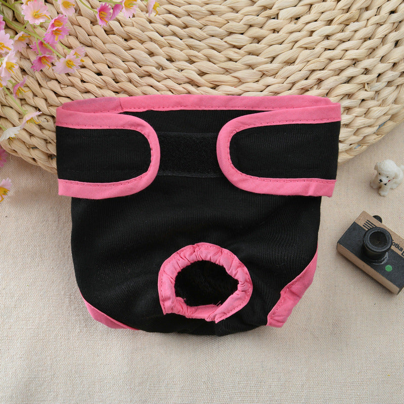 Soft and breathable puppy sanitary pants for female dogs