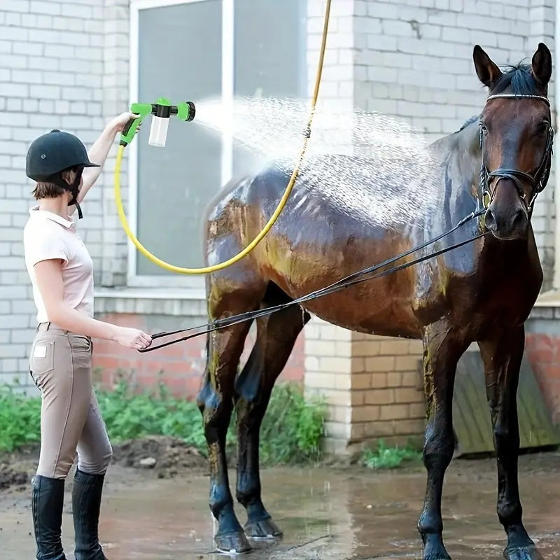 High-Pressure Pet Shower Sprayer Dog Shower Brush And Pet Grooming Comb For Watering