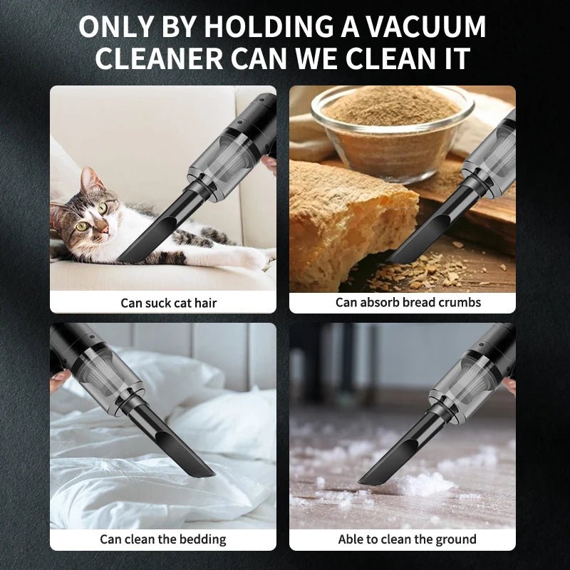 Handheld Vacuum Cleaner for Car and Home