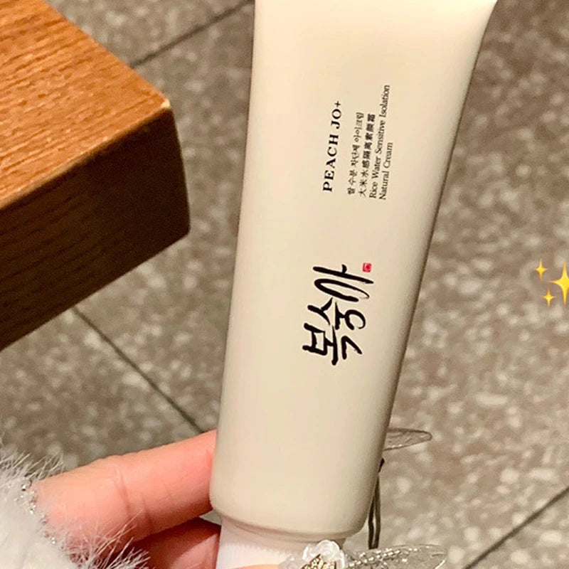 Korean Rice Extract Cream SPF50+ – Hydrating Moisturizer, Brightening Sunscreen & Lightweight Foundation Concealer
