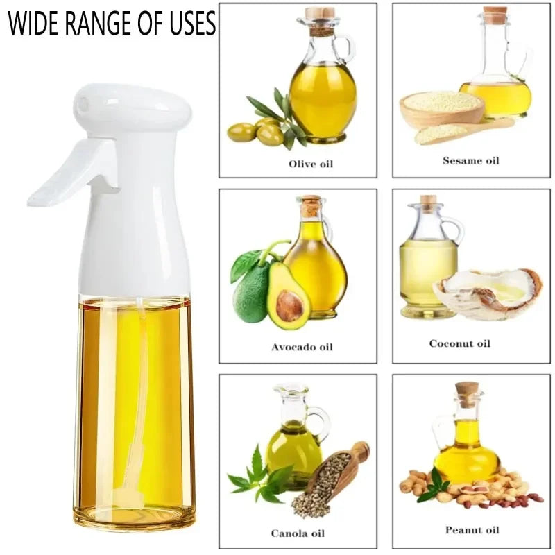 Oil Spray for Cooking—Oil Dispenser Mist Sprayer Bottle for kitchen Accessories