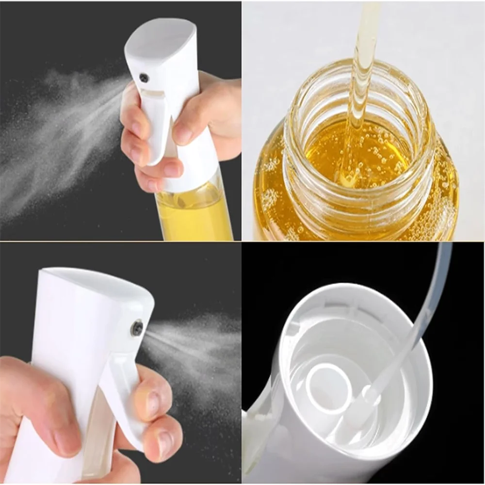 Oil Spray for Cooking—Oil Dispenser Mist Sprayer Bottle for kitchen Accessories