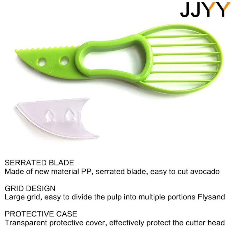 Fruit Peeler Cutter Pulp Separator Plastic Knife  3 In 1  Kitchen Vegetable Tools