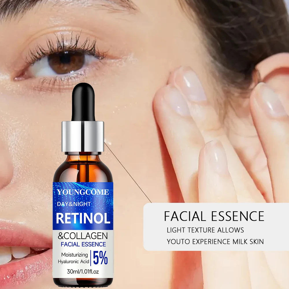 YOUNGCOME Retinol Cream & Serum Combo Set – Anti-Aging Moisturizer & serum for Wrinkles