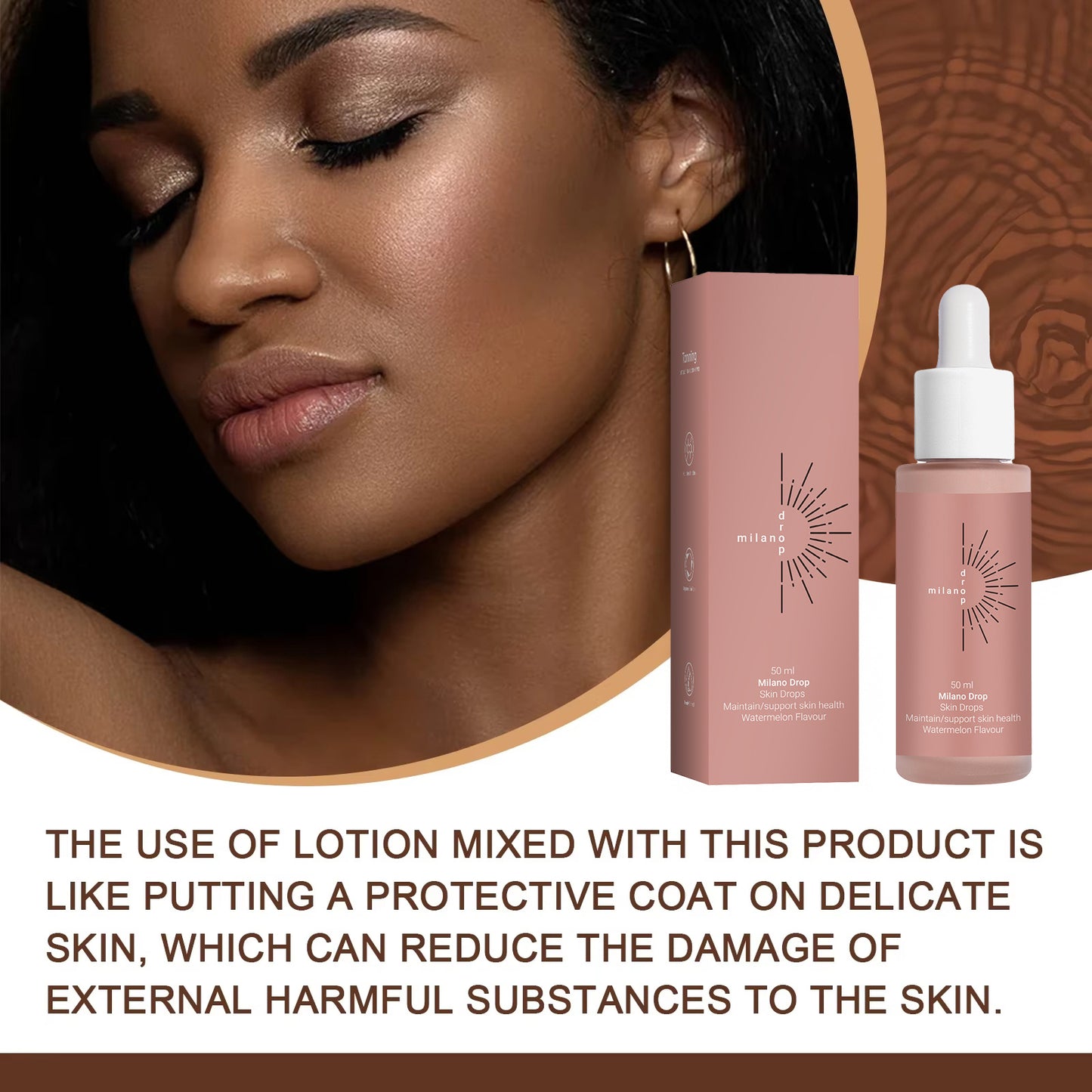 Tanning Face Serum Fine Line Repair Skin Serum