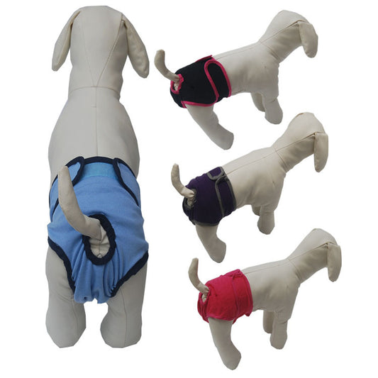 Waterproof dog sanitary pants for female puppies to prevent soiling